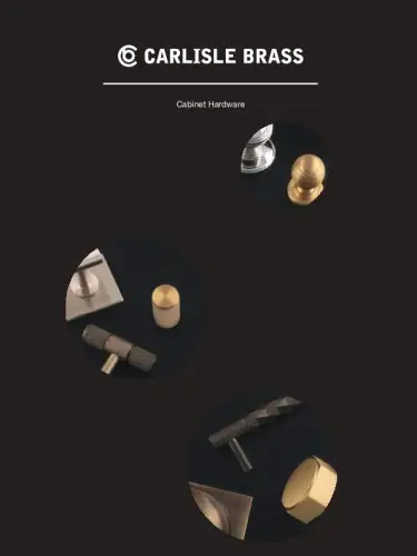 Cabinet Hardware Brochure &lpar;Carlisle Brass &sol; Alexander & Wilks&rpar;
