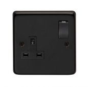 34223&sol;2 From The Anvil MB Single 13 Amp Switched Socket