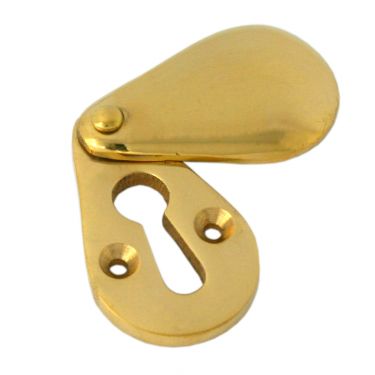 Click Here To Enlarge This Photo Of 83557 From The Anvil Polished Brass Plain Escutcheons