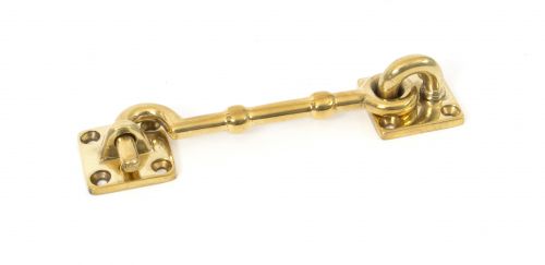 Click Here To Enlarge This Photo Of 83548 From The Anvil Polished Brass 4'' Cabin Hook