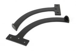 83854 From The Anvil 8 1&sol;2" Quadrant Stay  - Black