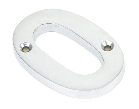 Click Here To Enlarge This Photo Of 83920 From The Anvil Satin Chrome Numeral No '0'