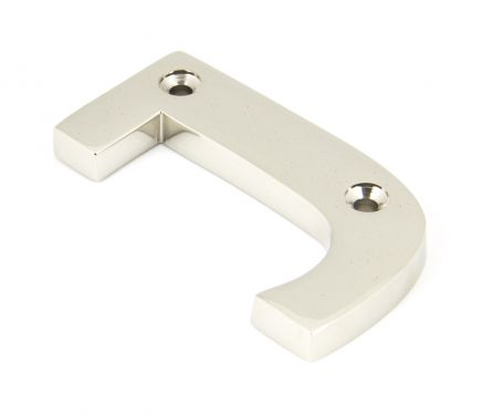 Click Here To Enlarge This Photo Of 90303J From The Anvil Polished Nickel Letter 'J'