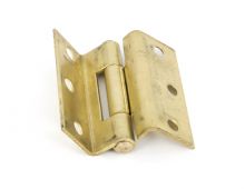 91044 From The Anvil Self Coloured Brass 2&period;5" Stormproof Hinges