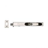 C1680 10-PNF Heritage Brass Lever Action Flush Bolt 10" x &period;&frac34;" Polished Nickel Finish