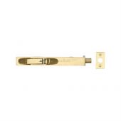 C1680 10-SB Heritage Brass Lever Action Flush Bolt 10" x &period;&frac34;" Satin Brass Finish