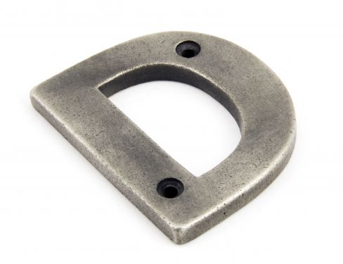 Click Here To Enlarge This Photo Of 83803D From The Anvil Antique Pewter Letter D
