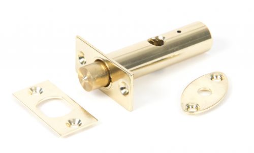 Click Here To Enlarge This Photo Of 91050 From The Anvil Polished Brass Security Door Bolt