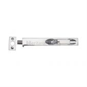 C1680 8-PC Heritage Brass Lever Action Flush Bolt 8" x &period;&frac34;" Polished Chrome Finish