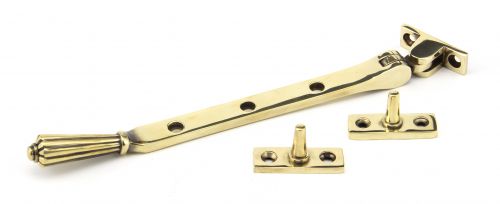 Click Here To Enlarge This Photo Of 45359 From the Anvil Aged Brass 8" Hinton Stay