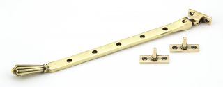 45361 From the Anvil Aged Brass 12" Hinton Stay