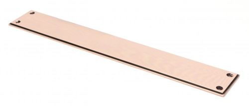 Click Here To Enlarge This Photo Of 45388 From the Anvil Polished Bronze 425x65mm Art Deco Fingerplate