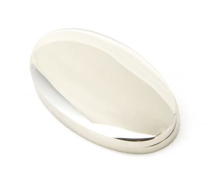 Click Here To Enlarge This Photo Of 91989 From the Anvil Polished Nickel Oval Escutcheon & Cover