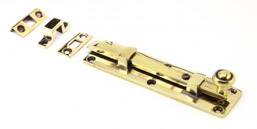 Click Here To Enlarge This Photo Of 92008 From the Anvil Aged Brass 6" Universal Bolt