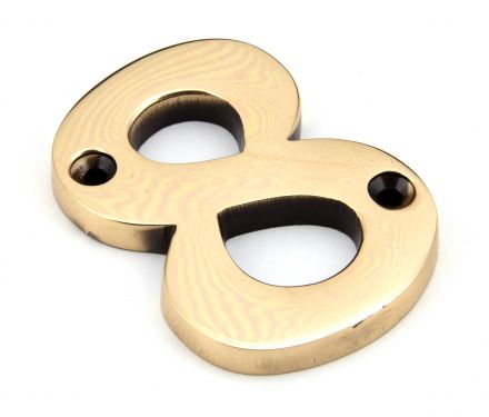 Click Here To Enlarge This Photo Of 92028 From the Anvil Polished Bronze Numeral 8