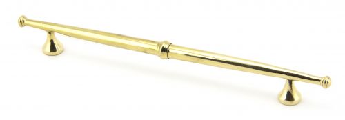 Click Here To Enlarge This Photo Of 92097 From the Anvil Aged Brass Regency Pull Handle - Large 204mm c&sol;c