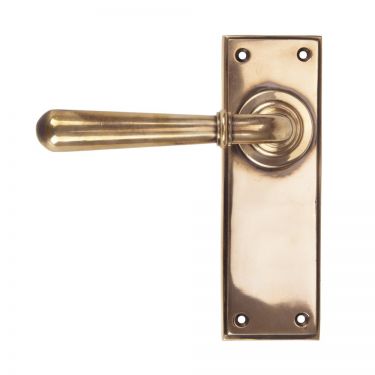 Click Here To Enlarge This Photo Of 91920 From The Anvil Polished Bronze Newbury Lever Latch Set