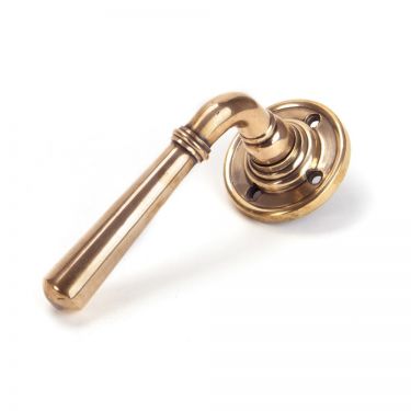 Click Here To Enlarge This Photo Of 91923 From The Anvil Polished Bronze Newbury Lever On Rose