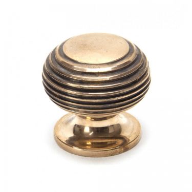 Click Here To Enlarge This Photo Of 91948 From The Anvil Polished Bronze Beehive Cabinet Knob - Small