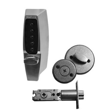 Click Here To Enlarge This Photo Of L3288 - DORMAKABA 7100 Series 7104 Digital Lock Mortice Deadlatch - Satin Chrome