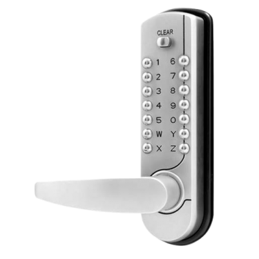 Click Here To Enlarge This Photo Of L30086 - LOCKEY 7100 Lever Handle Digital Lock With Easy Code & 60mm Deadlatch