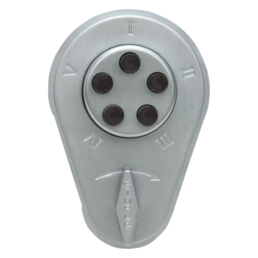 Click Here To Enlarge This Photo Of 4910 - DORMAKABA 900 Series 919 Digital Lock to suit Doors 44mm - 54mm - Satin Chrome