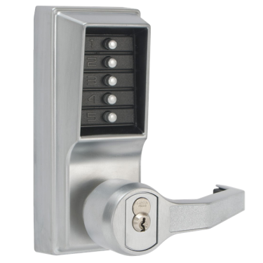 Click Here To Enlarge This Photo Of L3180 - DORMAKABA Simplex L1000 Series L1021B Digital Lock Right Handed - Satin Chrome