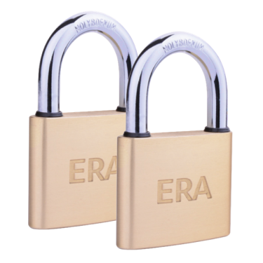 Click Here To Enlarge This Photo Of L26003 - ERA Solid Brass 40mm Padlock KD &lpar;Twin Pack&rpar;