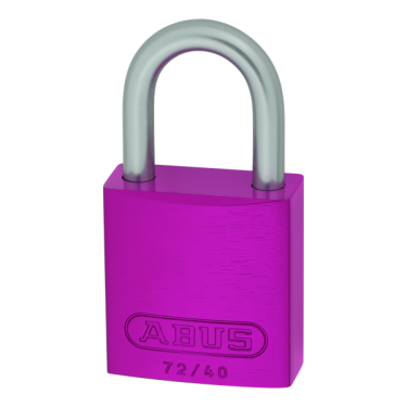 Click Here To Enlarge This Photo Of L25510 - ABUS 72LL&sol;40 Anti-Rust Love Lock 40mm Aluminium Padlock Pink