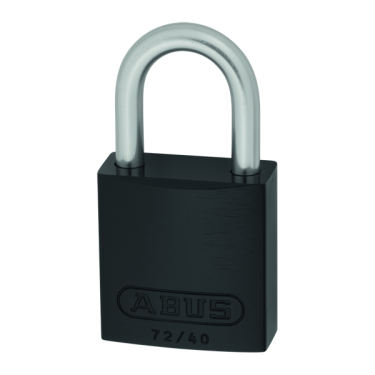 Click Here To Enlarge This Photo Of L25512 - ABUS 72LL&sol;40 Anti-Rust Love Lock 40mm Aluminium Padlock Black