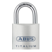 L23591 - ABUS Titalium 80TI Series 60mm Open Shackle Padlock KD