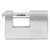 L25655 - ABUS Titalium 98TI Series 90mm Sliding Shackle Padlock KA '7567' Boxed