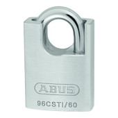 L25533 - ABUS Titalium 96TICS Series Closed Shackle 60mm Padlock KA '7565' Boxed
