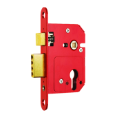 L16245 - ERA 264-51 Fortress BS Euro Sashlock With Cylinder 64mm Satin Chrome Keyed to Differ