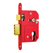 L16590 - ERA 234-51 Fortress BS Euro Keyless Egress Key & Turn Sashlock With Cylinder 64mm Satin Chrome