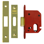 L19786 - UNION JL21OVS StrongBOLT Oval Deadcase 64mm Polished Brass