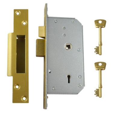 Click Here To Enlarge This Photo Of 217 - UNION C-Series 3K70 Detainer Sashlock 73mm R&sol;H Polished Brass Keyed to Differ
