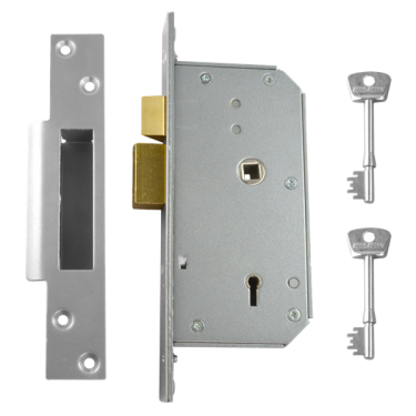 Click Here To Enlarge This Photo Of 222 - UNION C-Series 3K70 Detainer Sashlock 73mm R&sol;H Satin Chrome Keyed to Differ