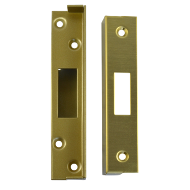 Click Here To Enlarge This Photo Of 495 - UNION 3G114 Rebate to suit 3G114&comma; 3G114E & 3G115 Deadlocks 13mm Polished Brass