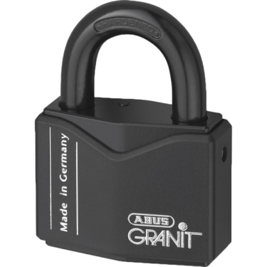 Click Here To Enlarge This Photo Of L19046 - ABUS 37 Series Granit &grave;Plus&grave; Mechanism Solid Steel Rekeyable Open Shackle Padlock 63mm KD