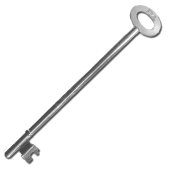 AS10505 - ASEC Pre-Cut Long FB4 Key to suit Marsden Fire Brigade Locks