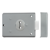 AS10596 - ASEC FB1 Double Handed 100mm Fire Brigade 2 Lever Rim Lock