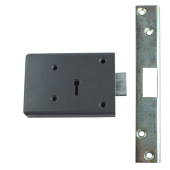 9793 - UNION FB1 101mm Fire Brigade 2 Lever Rim Deadlock L&sol;H