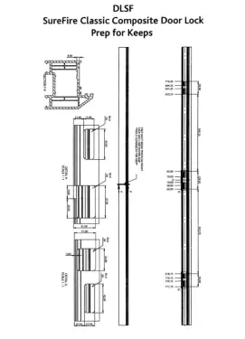 Click Here To Enlarge This Photo Of L29649 - ERA SureFire Centre Keep to suit Composite Doors - Right Hand &lpar;DKSFCKR23488&rpar;