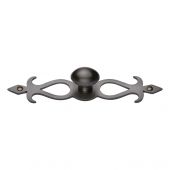 C3072 32-MB Heritage Brass Cabinet Knob Oval&sol;Backplate Design 32mm Matt Bronze Finish
