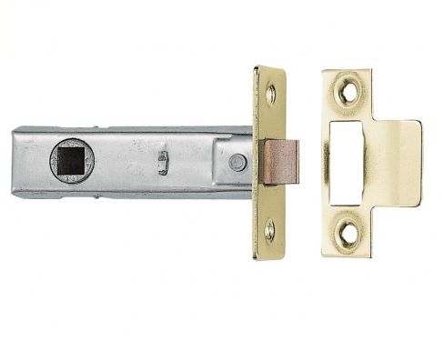 Click Here To Enlarge This Photo Of TL3 - Carlisle Brass Eurospec 3" Budget Tubular Mortice Latch Electro Brass