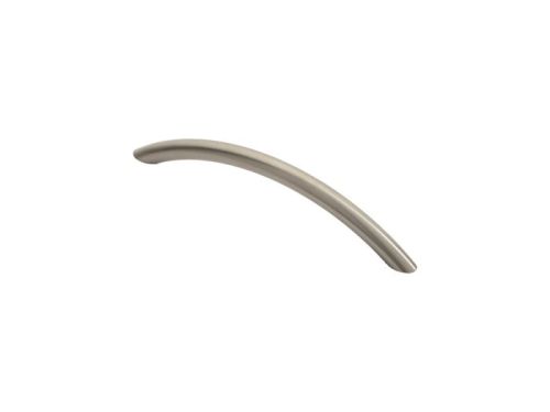Click Here To Enlarge This Photo Of FTD450BSN - Carlisle Brass Fingertip Design 10mm Bow Handle &lpar;128mm c&sol;c&rpar; 153mm Satin Nickel