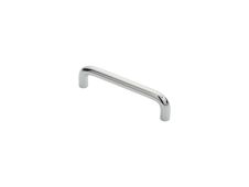 FTD460ACP - Carlisle Brass Fingertip Design 10mm D Handle &lpar;96mm c&sol;c&rpar; 106mm Polished Chrome