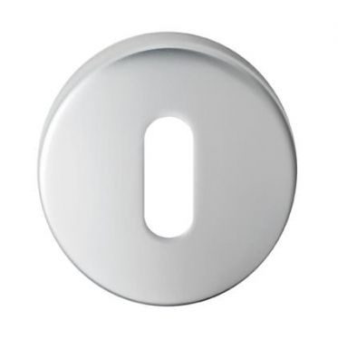 Click Here To Enlarge This Photo Of SZC003SC - Carlisle Brass Serozzetta Standard Key Escutcheon &lpar;Concealed Fix&rpar; Satin Chrome