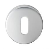 SZC003SC - Carlisle Brass Serozzetta Standard Key Escutcheon &lpar;Concealed Fix&rpar; Satin Chrome